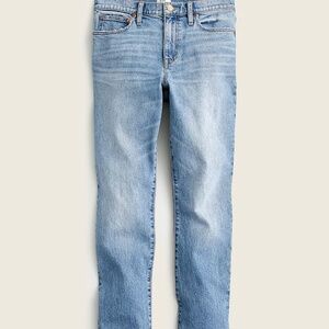 J. Crew Women's Blue Slim Jeans Broken-in Boyfriend in Tea time wash 27 Petite